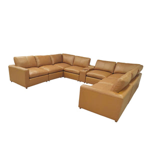 Large Upholstered Seating Modular Sectional