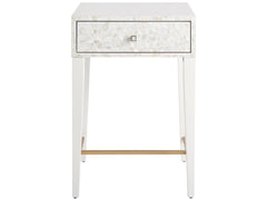 Love. Joy. Bliss.-Miranda Kerr Home - Love Joy Bliss Bedside Table - White