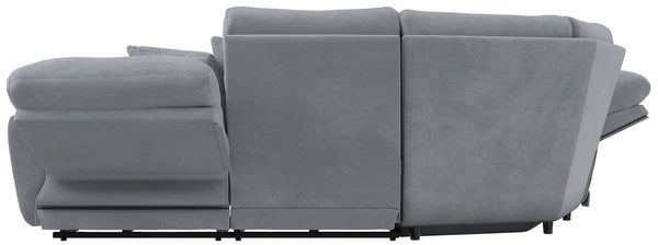Majesty - Deep Seating Power Reclining Sectional And Ottoman