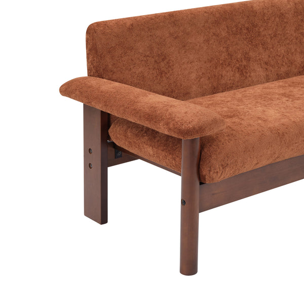 Modern Sofa Couch With Pillow Top Arms