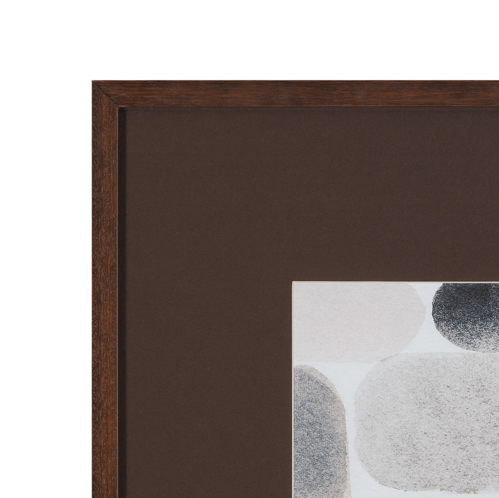 Stone Secrets III Framed Print - Brown