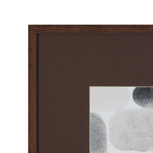 Stone Secrets III Framed Print - Brown