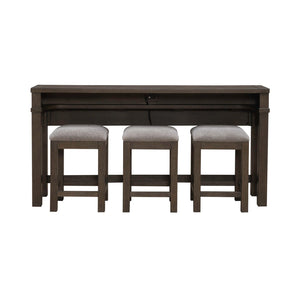 Cascade Falls - 4 Piece Set - Satin Espresso