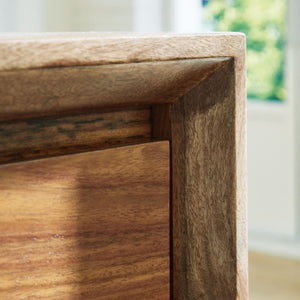 Dressonni - Two Drawer Night Stand - Brown