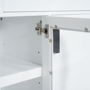 Modern TV Console & Adjustable Shelves
