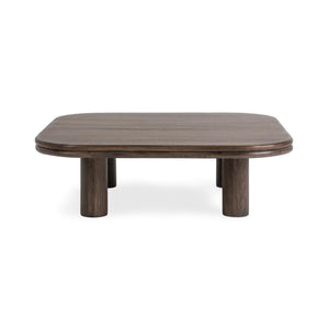 Miranda - Square Coffee Table - Cocoa Brown