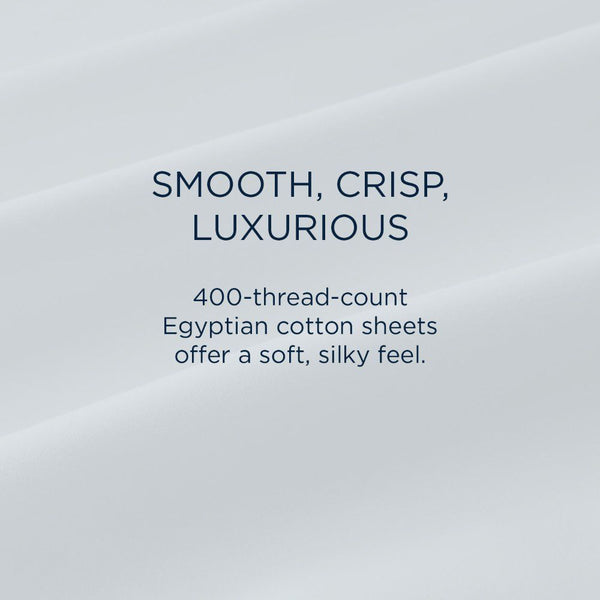 Linens - Tempur Luxe Egyptian Cotton Sheet Set - Cool Gray