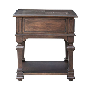 Providence Park - Drawer End Table - Chateau Brown