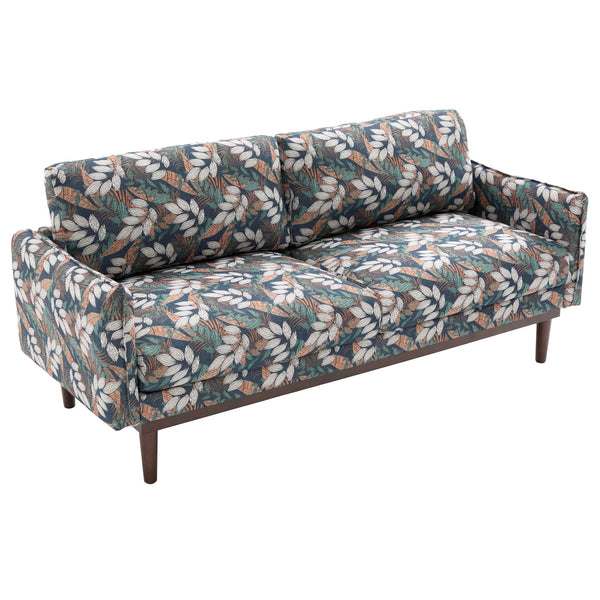 2 Seater Loveseat Sofa With Spacious Seating Area