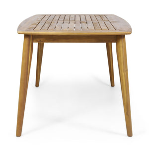 Outdoor Dining Table With Frame - Teak
