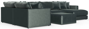 Remington - Modular Sofa And Cocktail Ottoman - Pine