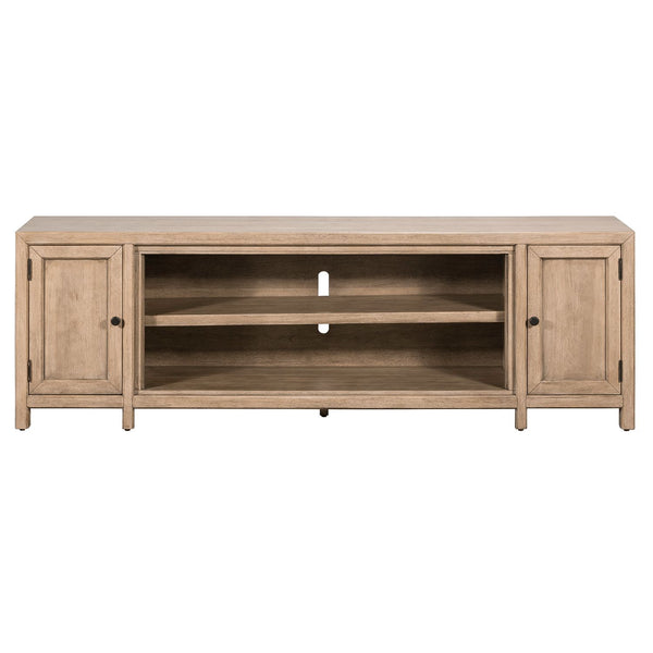 Fireplace TV Consoles - 82" Fireplace TV Console - White