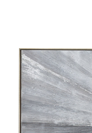 Cambric Canvas Art (Set of 3) - Dark Gray
