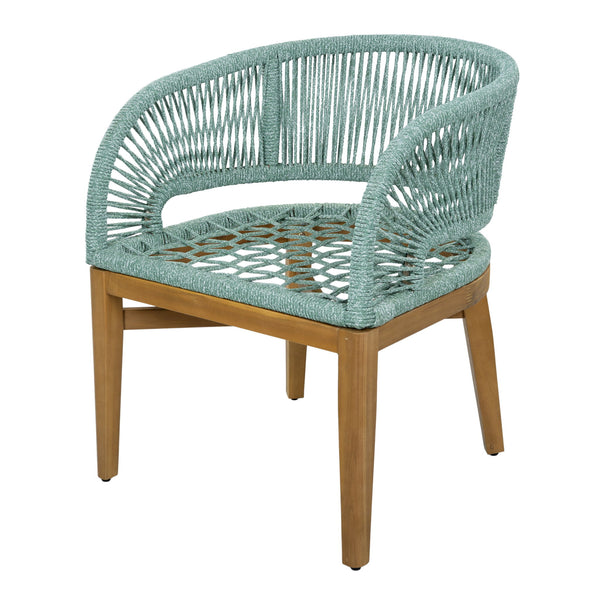 Outdoor Dining Chairs With Cushion (Set of 2)