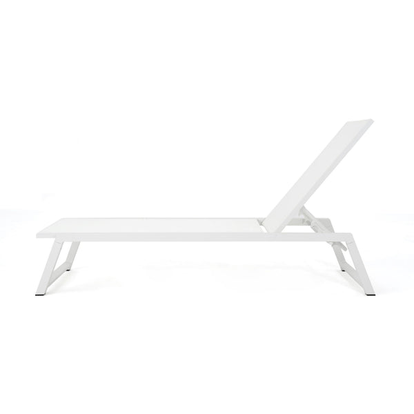 Myers - Modern Chaise Lounge Set With Adjustable Back