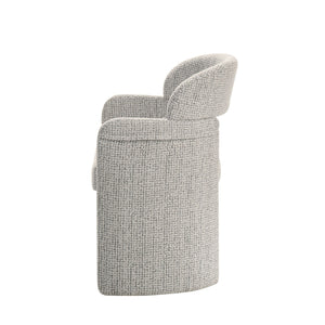 Kyree - Arm Chair (Set of 2) - Ivory / Gray