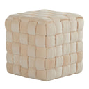 Square Braided Ottoman -