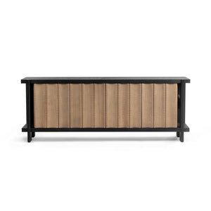 Ellison - 4 Door Cabinet - Shoreline Noir