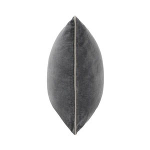 Heirloom Velvet - SLD Pillow - Stone Gray