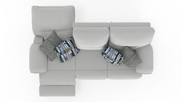 Lenny - Power Lay Flat Reclining Sofa