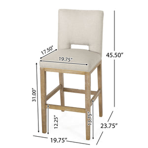 Counter Stools (Set of 2) - Wheat