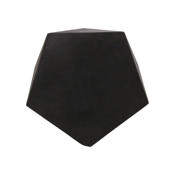 Side Table With Geometric Design