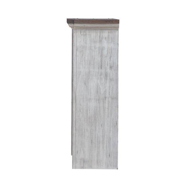 River Place - Right Pier Top - Riverstone White & Tobacco