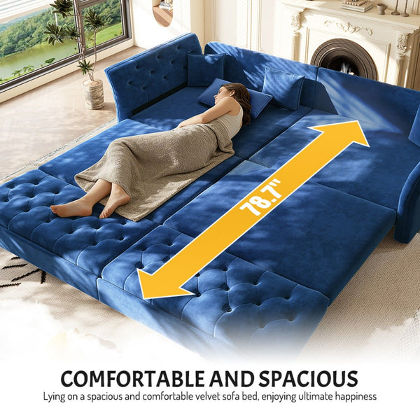Oversize Pull Out Sofa Bed For Living Room