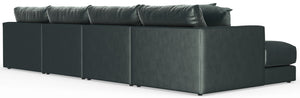 Remington - Modular Sofa And Cocktail Ottoman - Pine