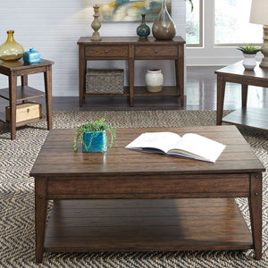 Lake House - Square Lamp Table