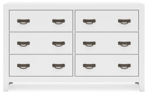 Binterglen - Dresser - White