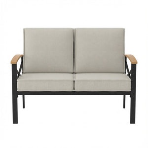 Outdoor Loveseat With Washable Cushions