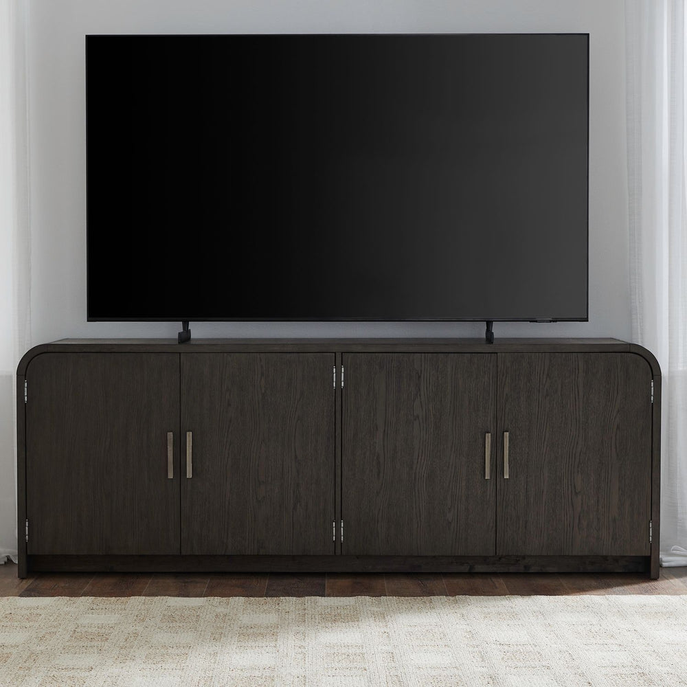 Perspectives - 82" TV Console - Espresso
