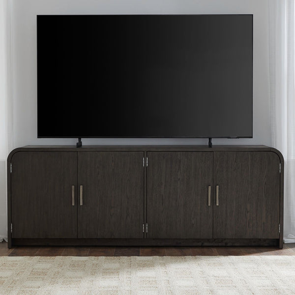 Perspectives - 82" TV Console - Espresso