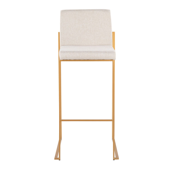 Fuji - Contemporary Design High Back Barstool