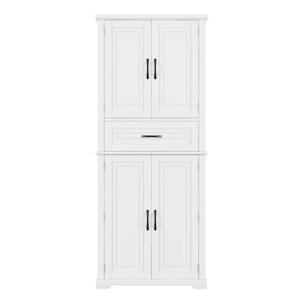 Bathroom Storage Cabinet With Multifunctional Storage Space, Drawer With Slide Rails, Adjustable Shelf