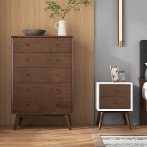 Caroline - Mid-Century Modern Style Night Stand 2 Drawer