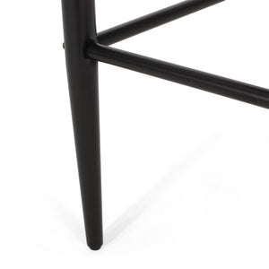 Upholstered Bar Stools With Backs For Kitchen Island (Set of 2)