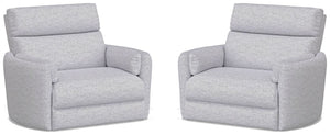 Radius Xl - Extra Wide Power Glider Recliner (Set of 2)