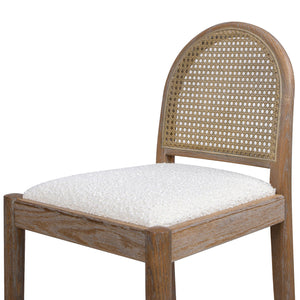 Panama - Curved Back Cane Bar Stool (Set of 2)