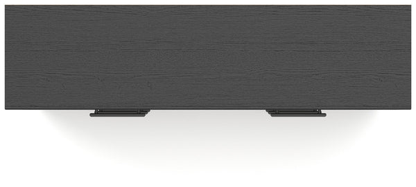 Broachmyn - 3 Pc. - Dresser And 2 Nightstands - Black / Gray