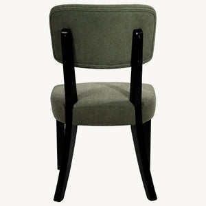 Contemporary Armless Dining Chairs (Set of 2)
