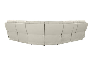 Sausalito - 6 Piece Modular Zero Gravity Power Reclining Sectional With Power Adjustable Headrests