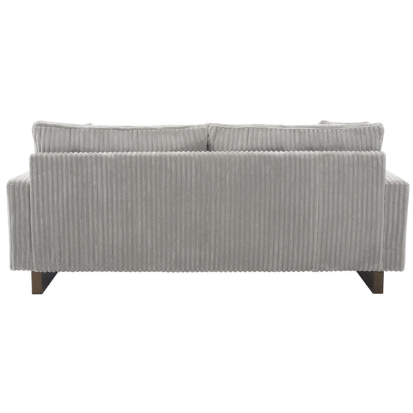 Modern Loveseat Sofa With 4 Pillows