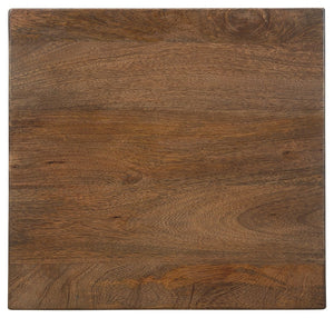 Trailbend - Accent Table - Brown / Gunmetal