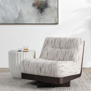 Crandall - Swivel Accent Chair - Cocoa Cream