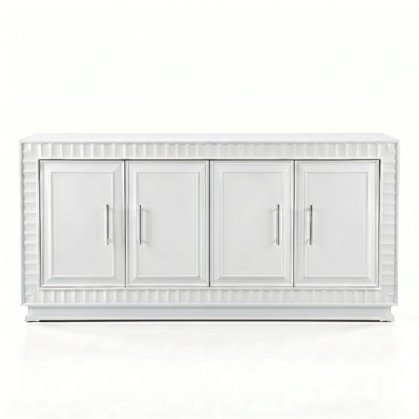 Klein - Four Door Cabinet - White
