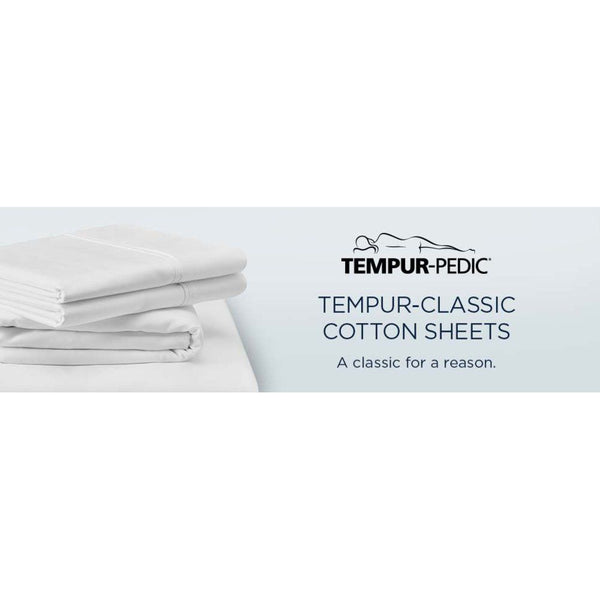 Linens - Tempur Classic Cotton Sheet Set - Sleepy Silver Mist
