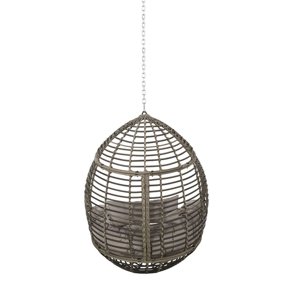 Morris Teardrop - Hanging Chair With Chain And Water Resistant Cushions