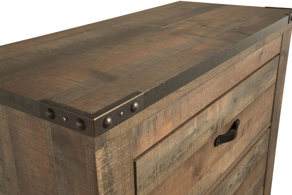 Trinell - Five Drawer Chest - Brown